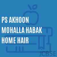 Ps Akhoon Mohalla Habak Home Hair Primary School Logo