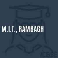 M.I.T., Rambagh College Logo