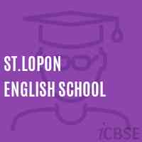 St.Lopon English School Logo