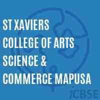 St Xaviers College of Arts Science & Commerce Mapusa Logo