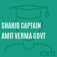 Shahid Captain Amit Verma Govt School Logo