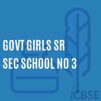 Govt Girls Sr Sec School No 3 Logo