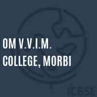 Om V.V.I.M. College, Morbi Logo