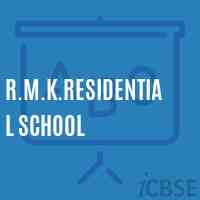 R.M.K.Residential School Logo