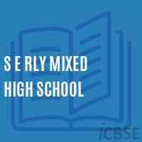 S E Rly Mixed High School Logo