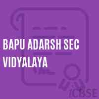 Bapu Adarsh Sec Vidyalaya School Logo