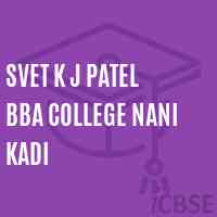 Svet K J Patel Bba College Nani Kadi Logo