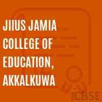 Jiius Jamia College of Education, Akkalkuwa Logo