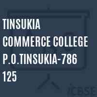 Tinsukia Commerce College P.O.Tinsukia-786125 Logo