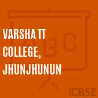 Varsha TT College, Jhunjhunun Logo