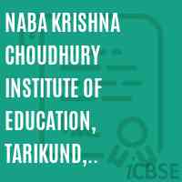 Naba Krishna Choudhury Institute of Education, Tarikund, Jagatsinghpur Logo