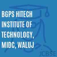BGPS Hitech Institute of Technology, MIDC, Waluj Logo