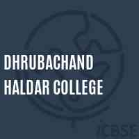 Dhrubachand Haldar College Logo