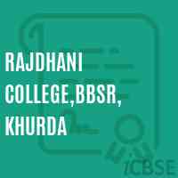 Rajdhani College,BBSR, Khurda Logo