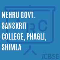Nehru Govt. Sanskrit College, Phagli, Shimla Logo
