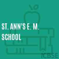 St. Ann's E. M. School Logo