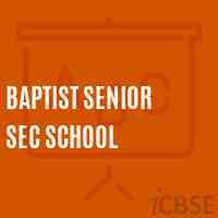 Baptist Senior Sec School Logo