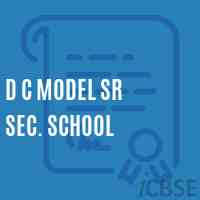 D C Model Sr Sec. School Logo