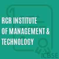 Rcr Institute of Management & Technology Logo