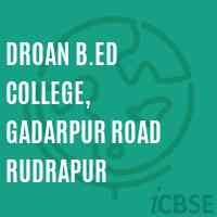 Droan B.Ed College, Gadarpur Road Rudrapur Logo