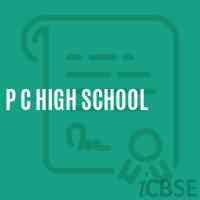 P C High School Logo