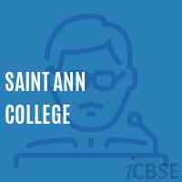 Saint Ann College Logo