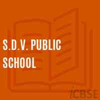 S.D.V. Public School Logo
