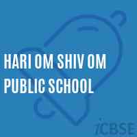 Hari Om Shiv Om Public School Logo