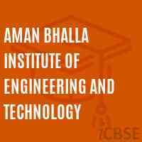 Aman Bhalla Institute of Engineering and Technology Logo