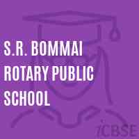 S.R. Bommai Rotary Public School Logo