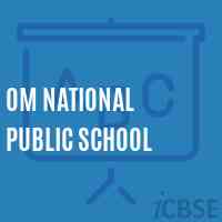 Om National Public School Logo