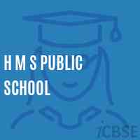 H M S Public School Logo