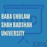 Baba Ghulam Shah Badshah University Logo