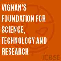 Vignan's Foundation for Science, Technology and Research University Logo