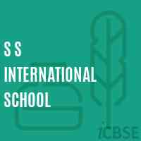 S S International School Logo