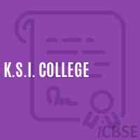 K.S.I. College Logo