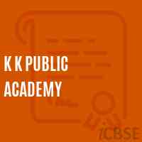 K K Public Academy School Logo