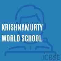 Krishnamurty World School Logo