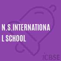 N.S.International School Logo