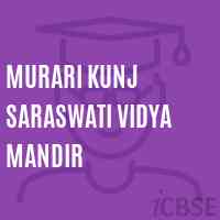 Murari Kunj Saraswati Vidya Mandir School Logo