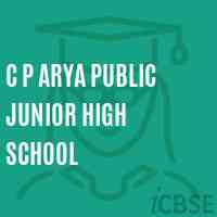 C P Arya Public Junior High School Logo