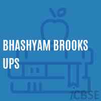 Bhashyam Brooks Ups School Logo