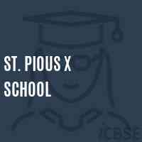 St. Pious X School Logo