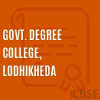 Govt. Degree College, Lodhikheda Logo