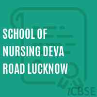 School of Nursing Deva Road Lucknow Logo