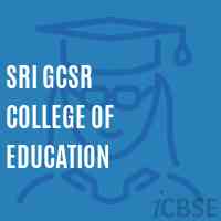Sri Gcsr College of Education Logo