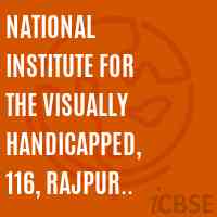 National Institute for the Visually Handicapped, 116, Rajpur Road, Dehradun Logo