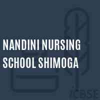 Nandini Nursing School Shimoga Logo