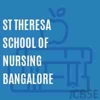 St Theresa School of Nursing Bangalore Logo