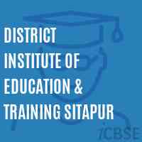 District Institute of Education & Training Sitapur Logo